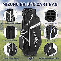 Vista 7 de Mizuno BR-D3C - Bolsa de golf para carrito