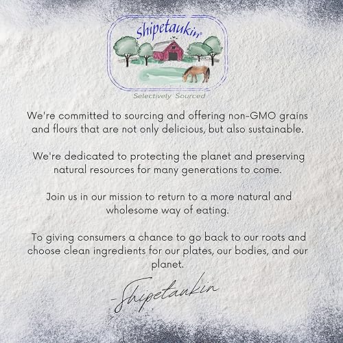 Miniatura 8 de Shipetaukin Bayas de trigo blanco suaves orgánicas, sin OMG, cultivadas en Estados Unidos, 100% no irradiadas, grano entero para pan, brotes y