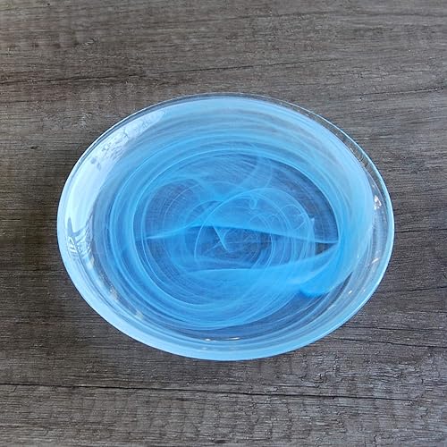 Miniatura 9 de Red Pomegranate Juego de 4 placas de canapé de 6.5 pulgadas color marfil,