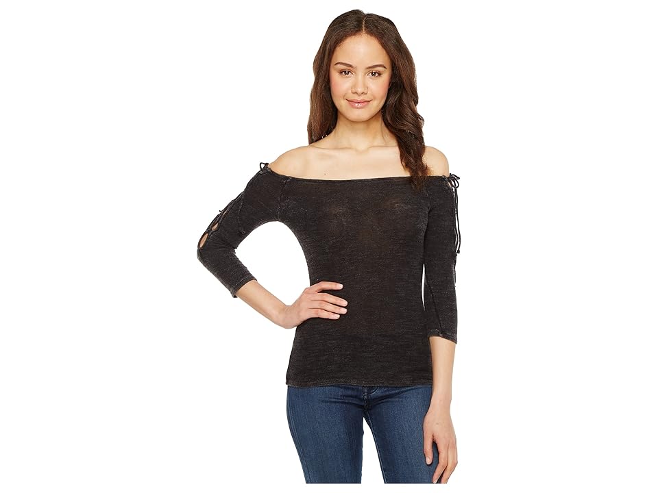 

Project Social T Mercy Off Shoulder (MW Black) Women's Clothing