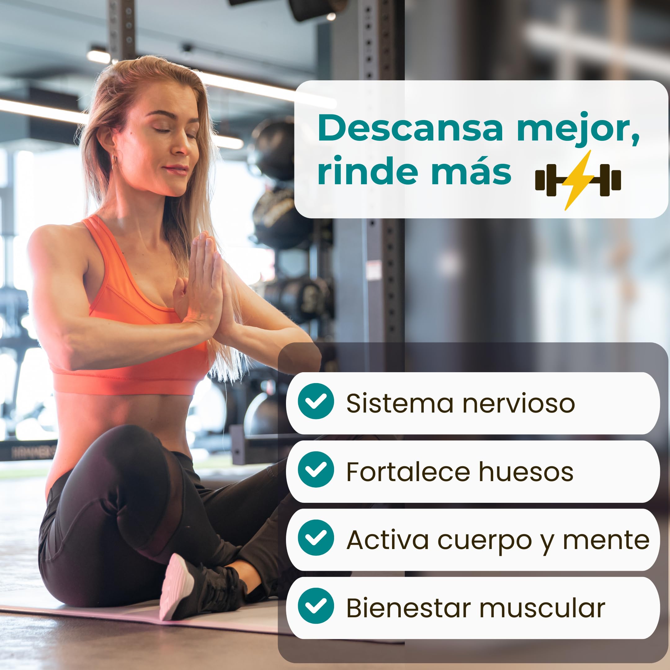 Magnesio Glicinato (Magnesium Glycinate) con Vitamina C, B6 y B12 - Bisciglinato de Magnesio Alta Absorción 100% VRN - Reduce Cansancio, Fortalece Huesos y Sistema Nervioso - 500ml (33 días)