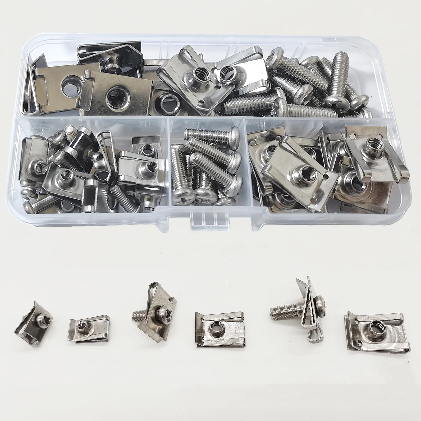 KiWAV Moto Coperchi Cromati Dadi Bulloni Tappi 8mm Viti 6mm Chiave A Brugola Ie M6 Allen Key Set - Foto 13