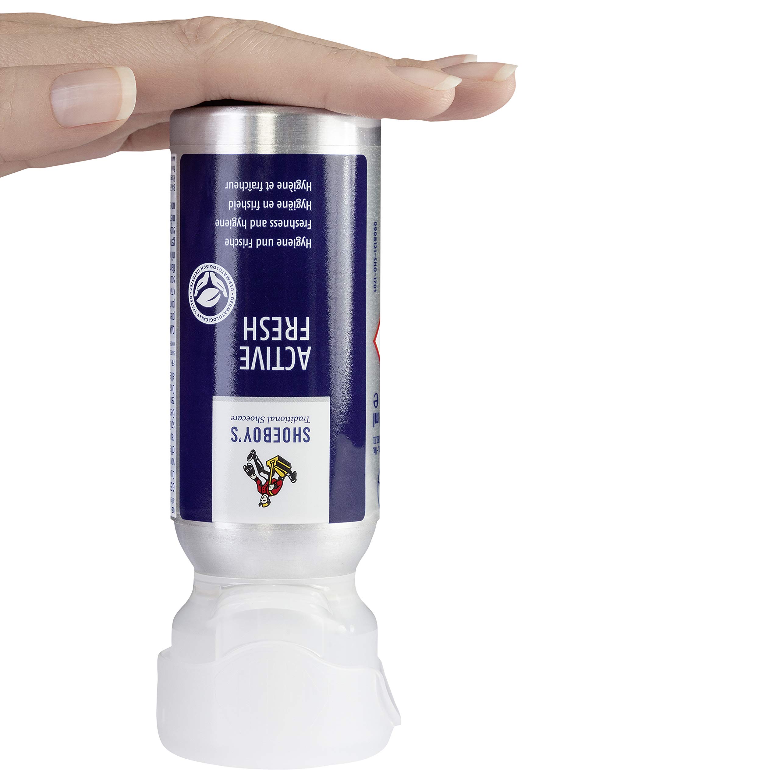 Shoeboy's Active Fresh - Schuhdeo mit Langzeitschutz-Formel, 1er Pack (1 x 100 ml)