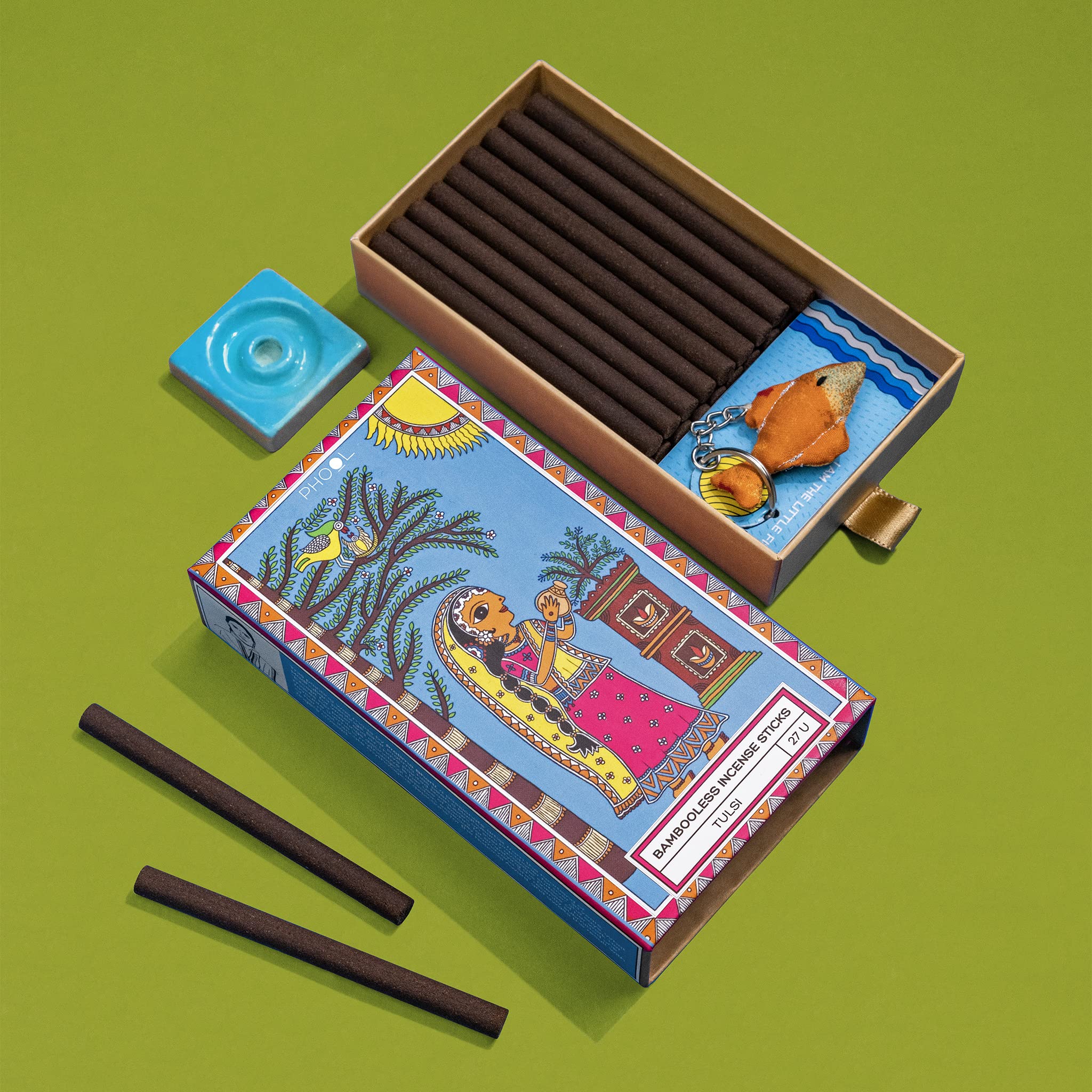 Tulsi Dhoop Sticks - Natural Incense for Meditation -2