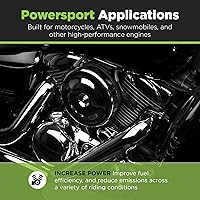Vista 5 de E3 Bujías E3.34 Powersports para motocicletas, cuatrimotos, motos de nieve y más, tecnología patentada DiamondFIRE, paquete de 1