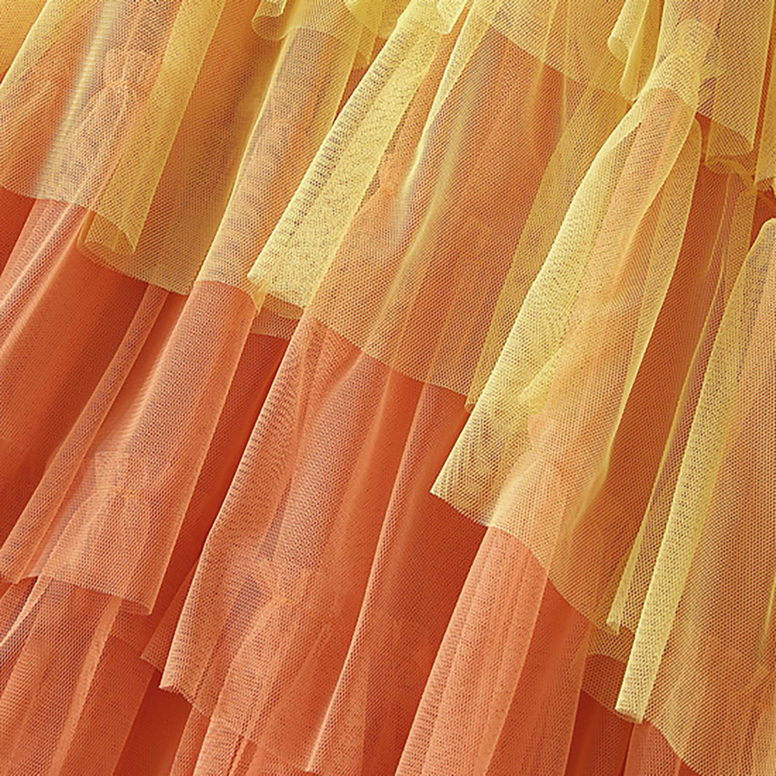 Lange Tüllröcke für Damen für Hochzeiten und Veranstaltungen, Tüllrock mit Rüschen, mehrlagiges Netzgewebe, A-Linie, Stufe, Tutu, Abschlussball, Hochzeit, lange Tüllröcke, plissierte Mini-Röcke für
