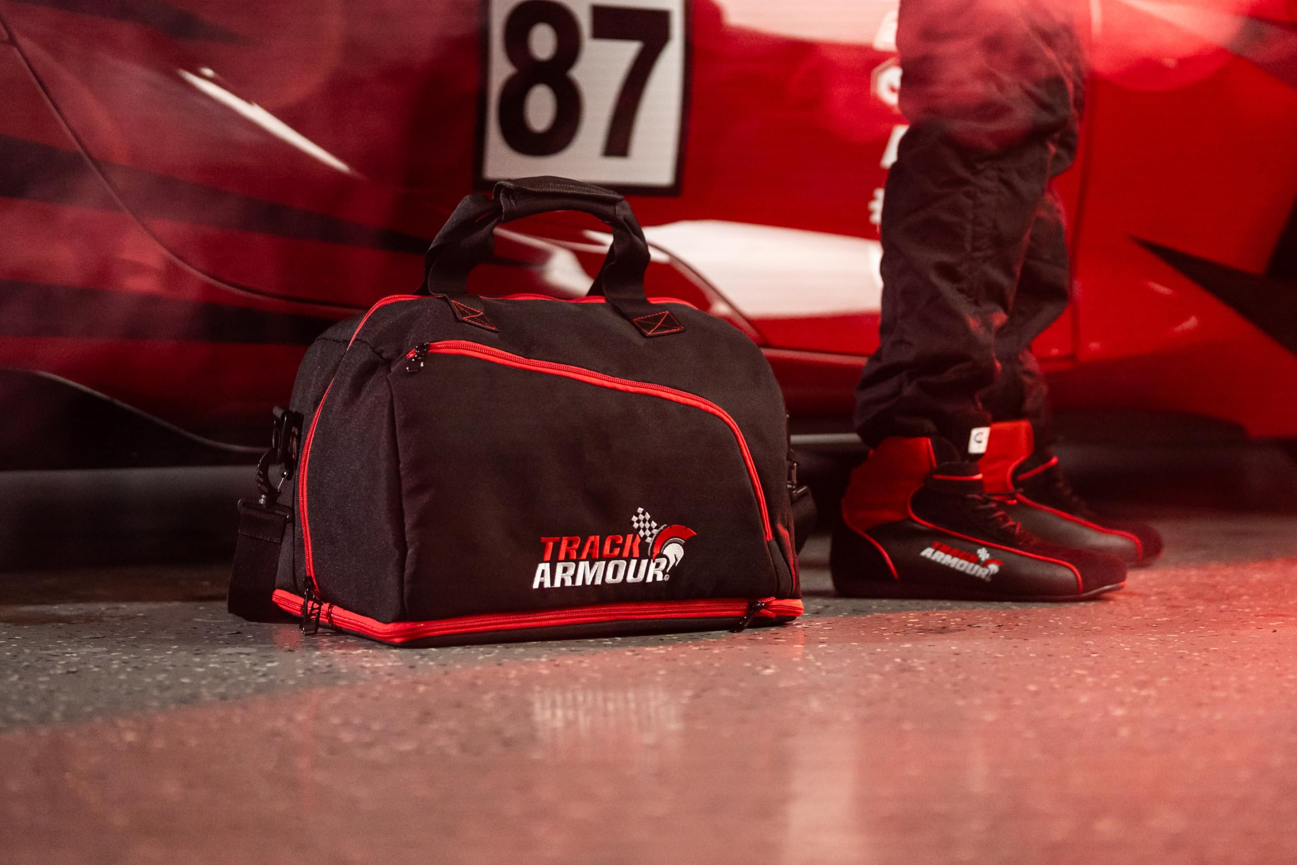 Amazon.co.jp: TRACK ARMOUR] ヘルメットバッグ 拡張可能なシューズ