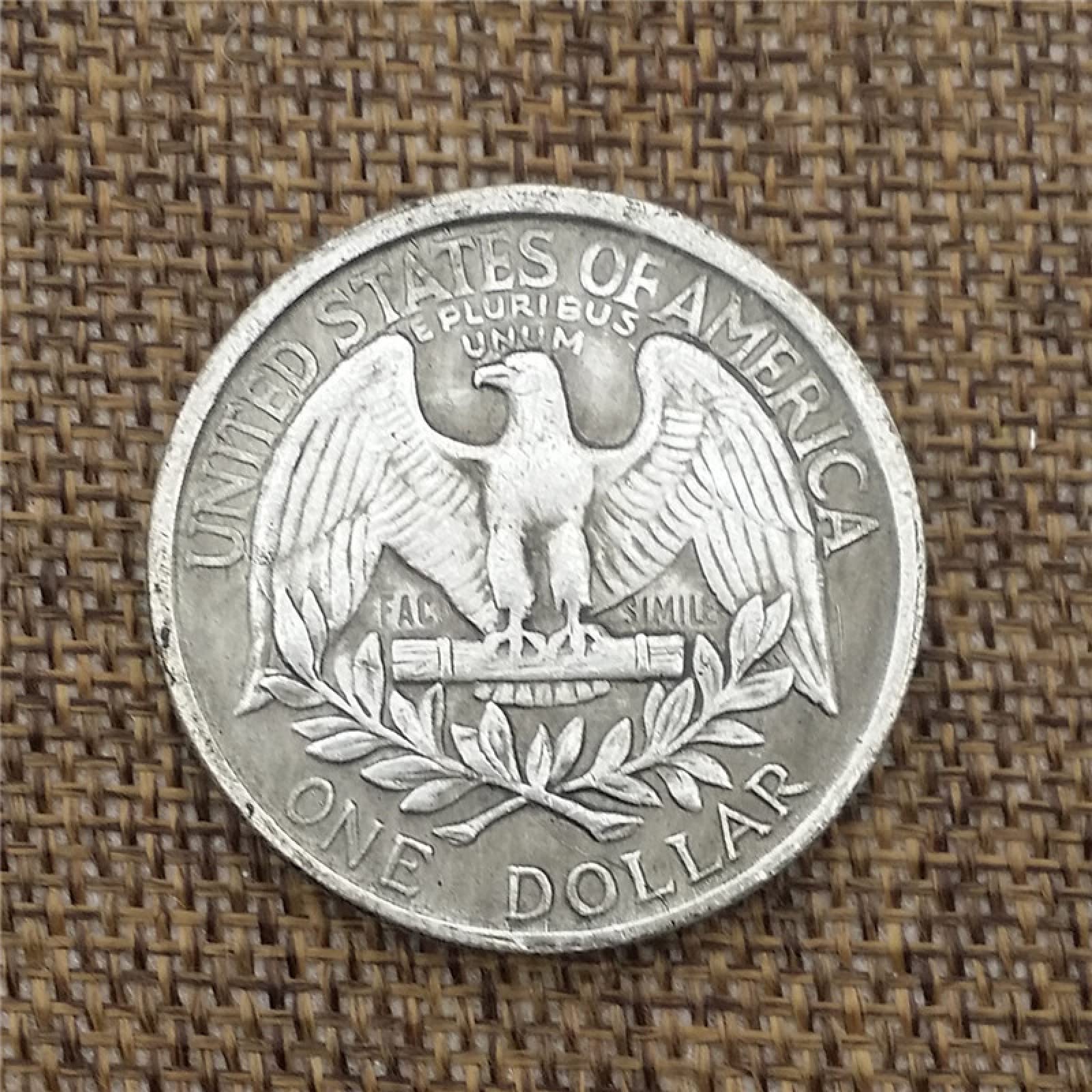 XIANGBINXUAN 1865 Morgan Hobo Silver Dollar Collection Coin, 38MM