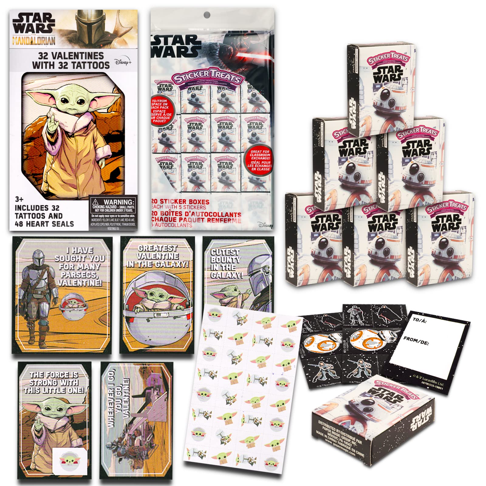 Buy Trends International Mandalorian Valentines Cards for Kids 52