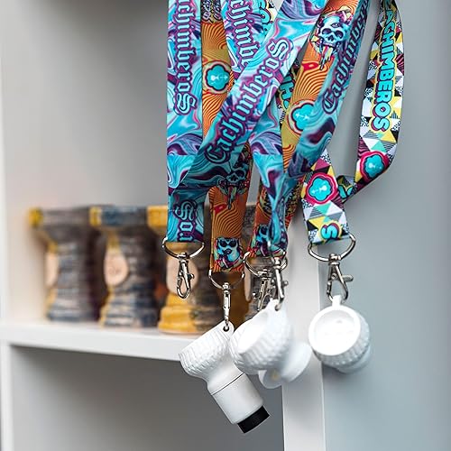 Miniatura 6 de Paquete de 60 ganchos de clip para llavero, cierre giratorio con clip de anillo en D, ganchos a presión, ganchos flexibles de 360 grados, ganchos de