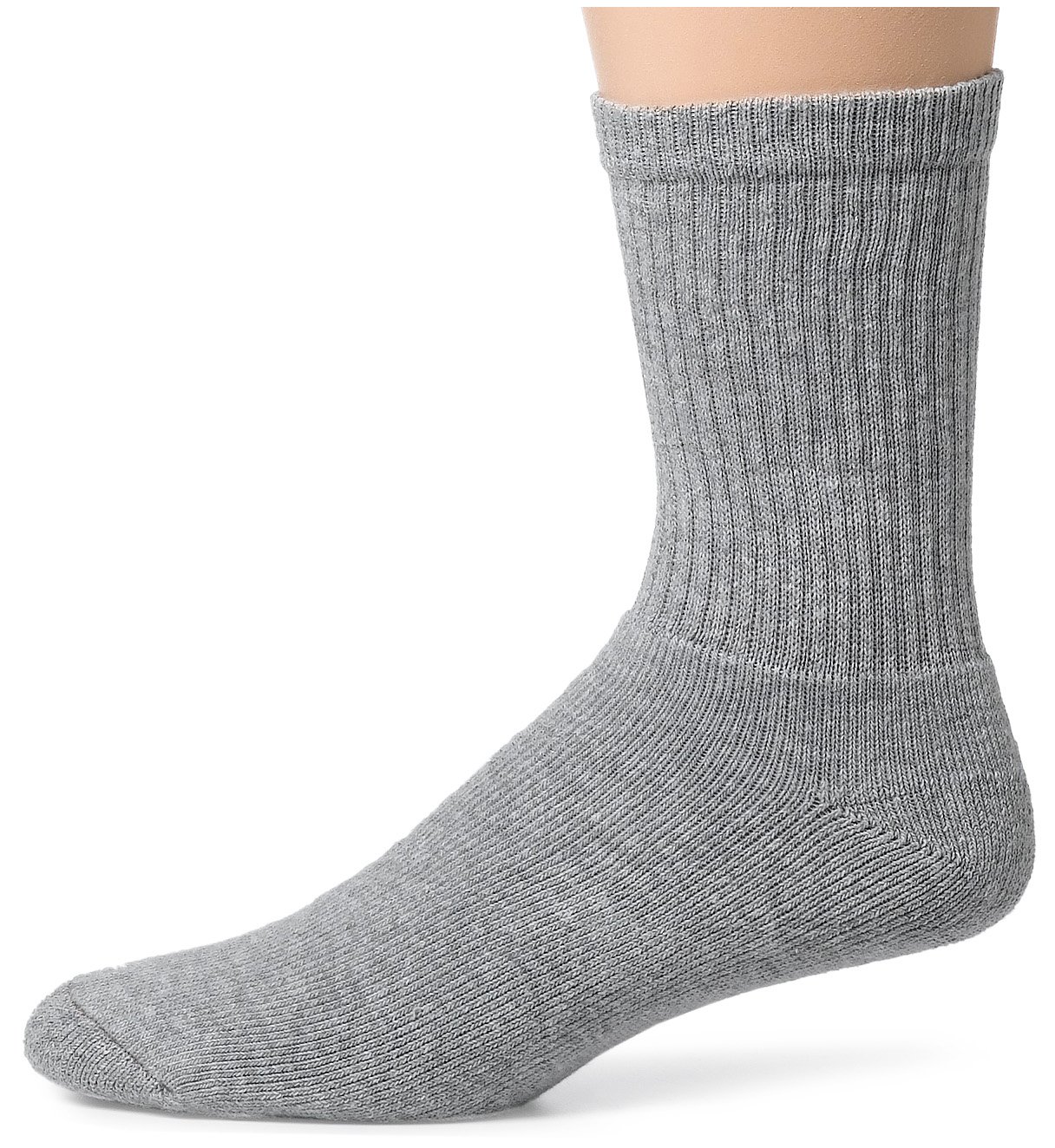 Hanes Ultimate Mens 6Pack Cushion Crew Socks