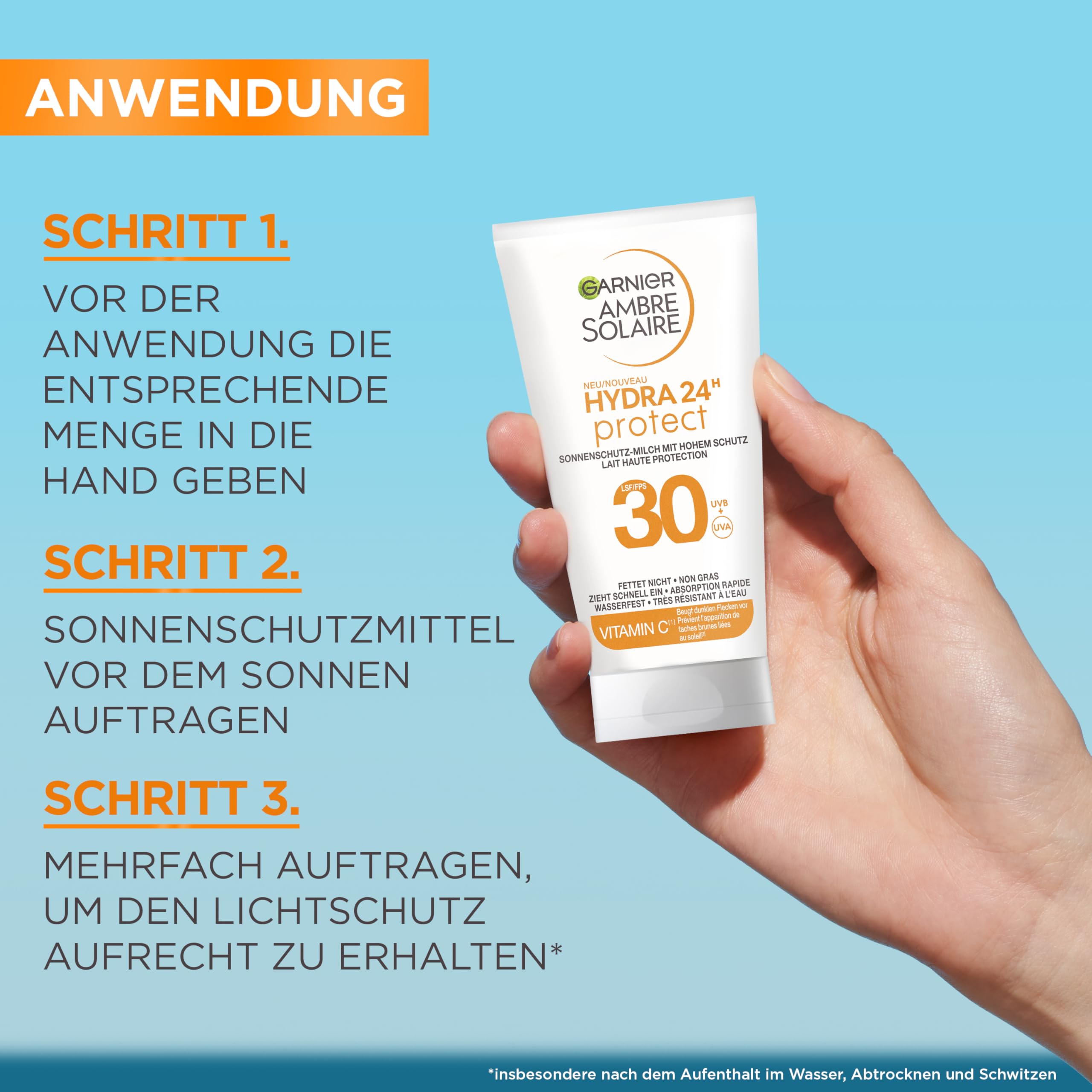 Garnier Krem Przeciwsłoneczny SPF 30 - 1 Sztuka
