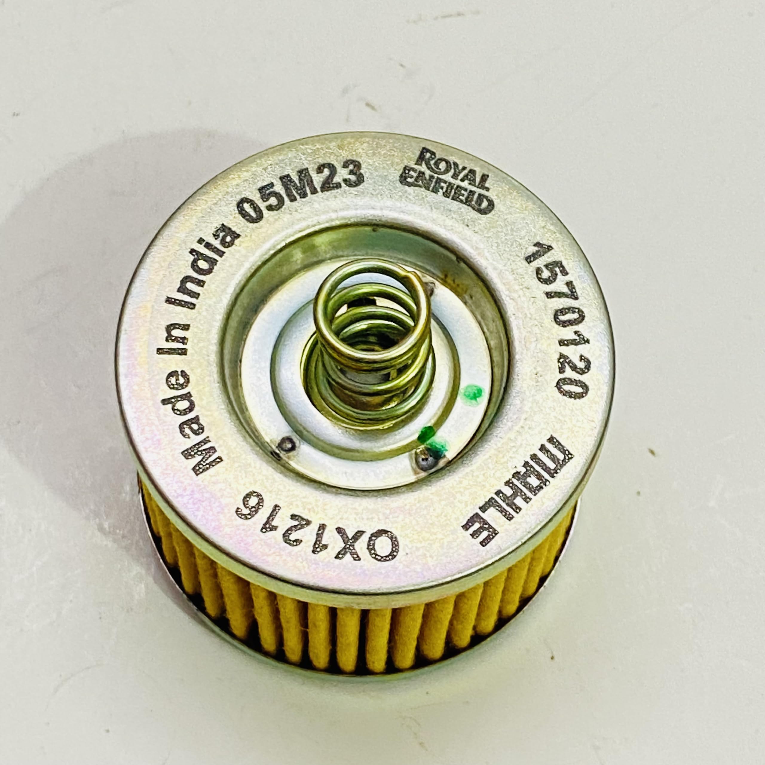 FILTRO OLIO COMPLETO 1 PC. COMPATIBILE CON LA ROYAL ENFIELD BULLET MOTORCYCLE METEOR 1570120-B HKT-IT