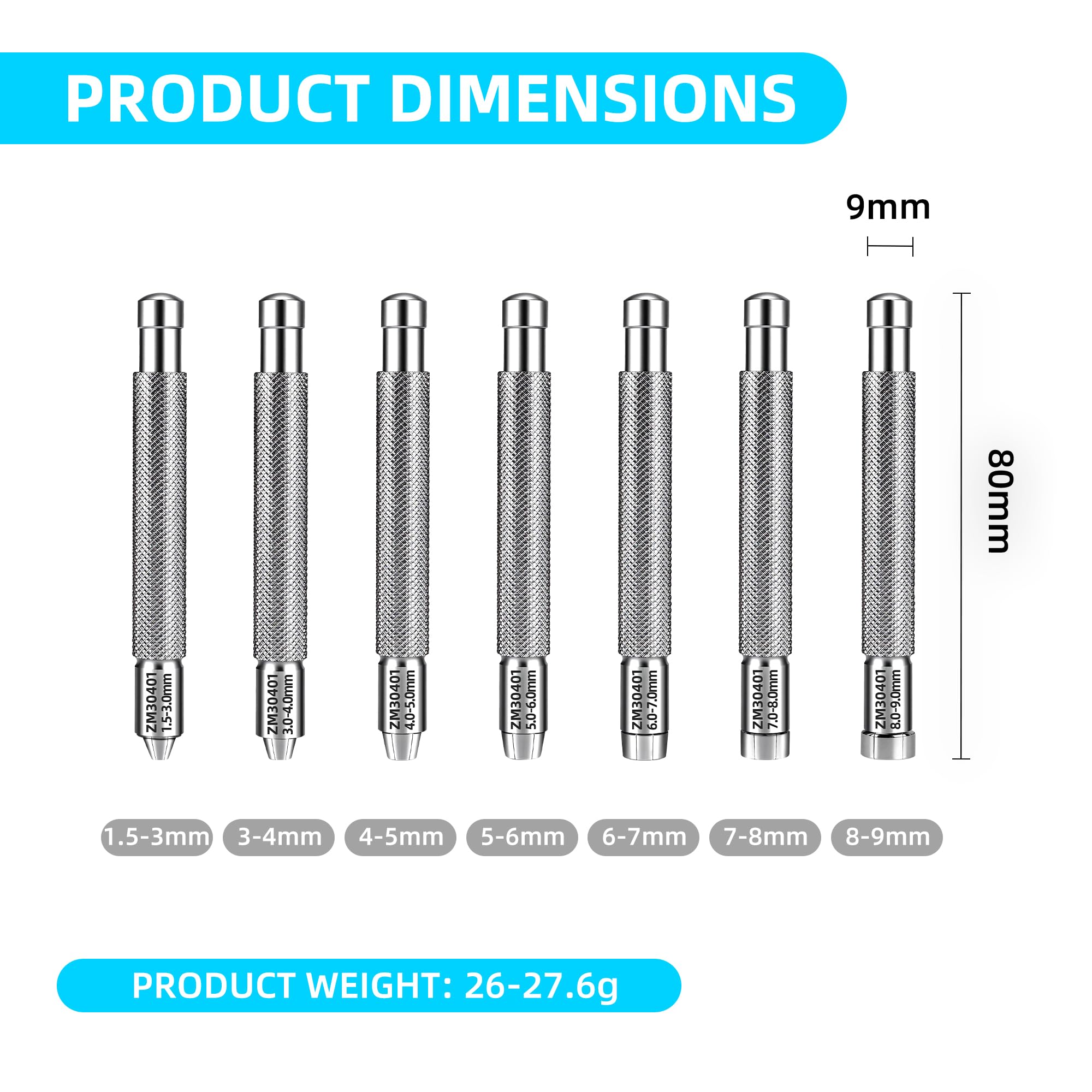 Singcci Lot de 7 outils de remontage mécanique pour montre - Outil de réglage manuel et réglage de l'heure - Outil de réparation professionnel adapté pour le réglage de l'heure sur la plupart des