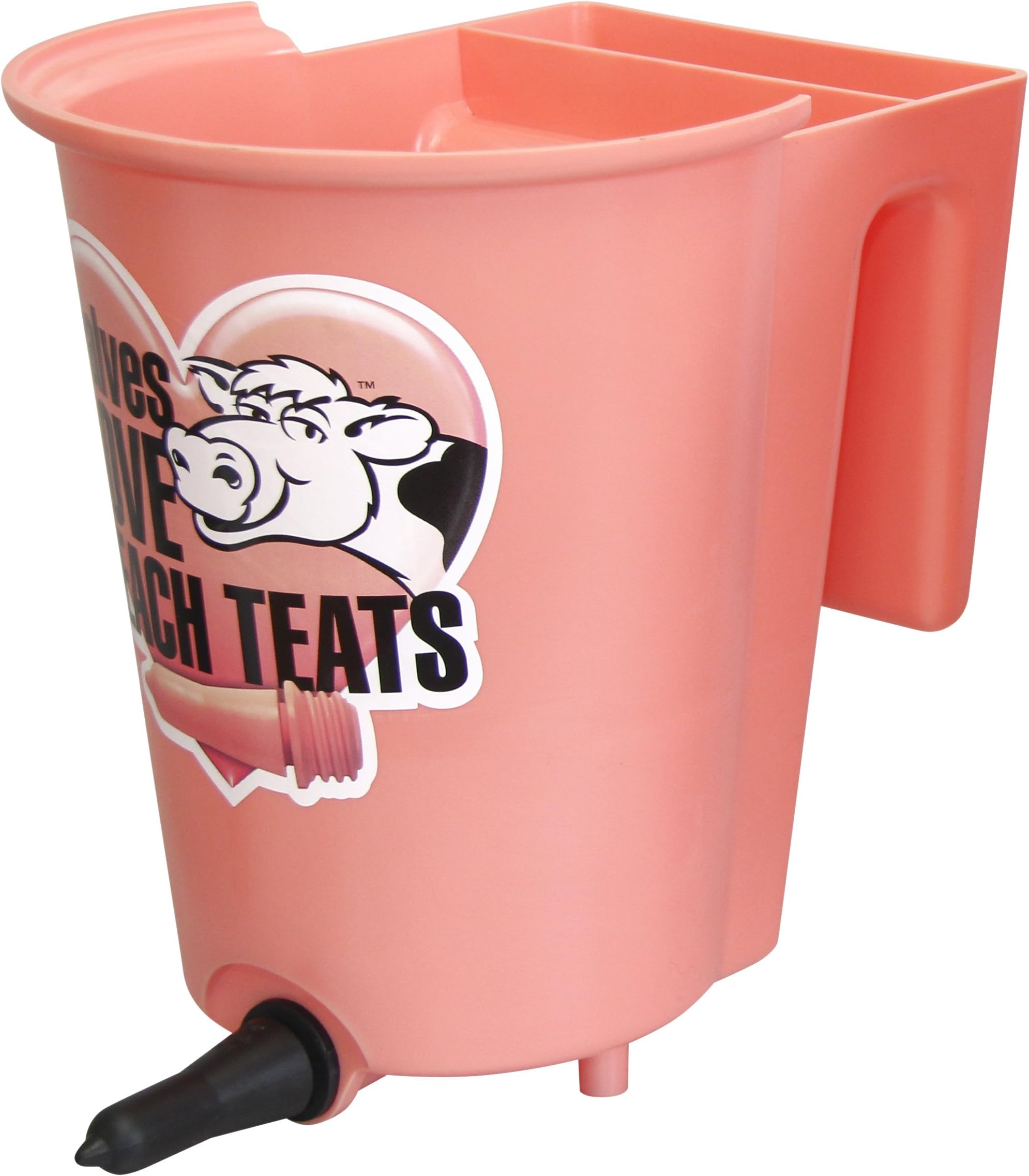 082035 Single Calf Reversible Bucket, Pink