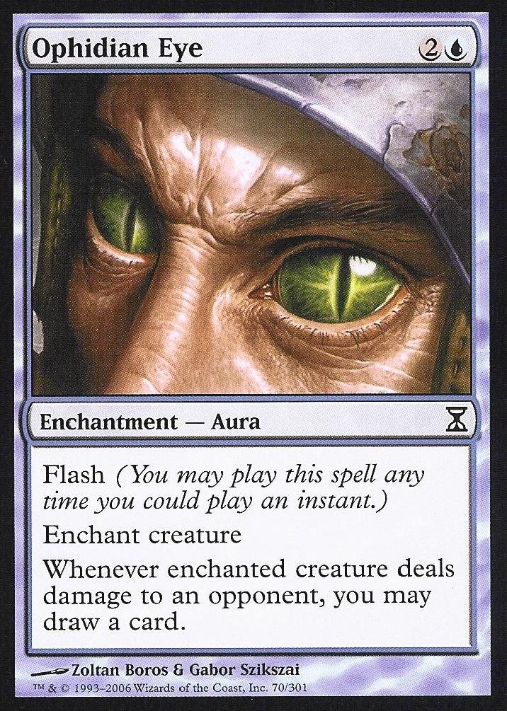 MTG foil 英語版 知恵の蛇の眼 Ophidian Eye OphidianEye__57804.1651603626.
