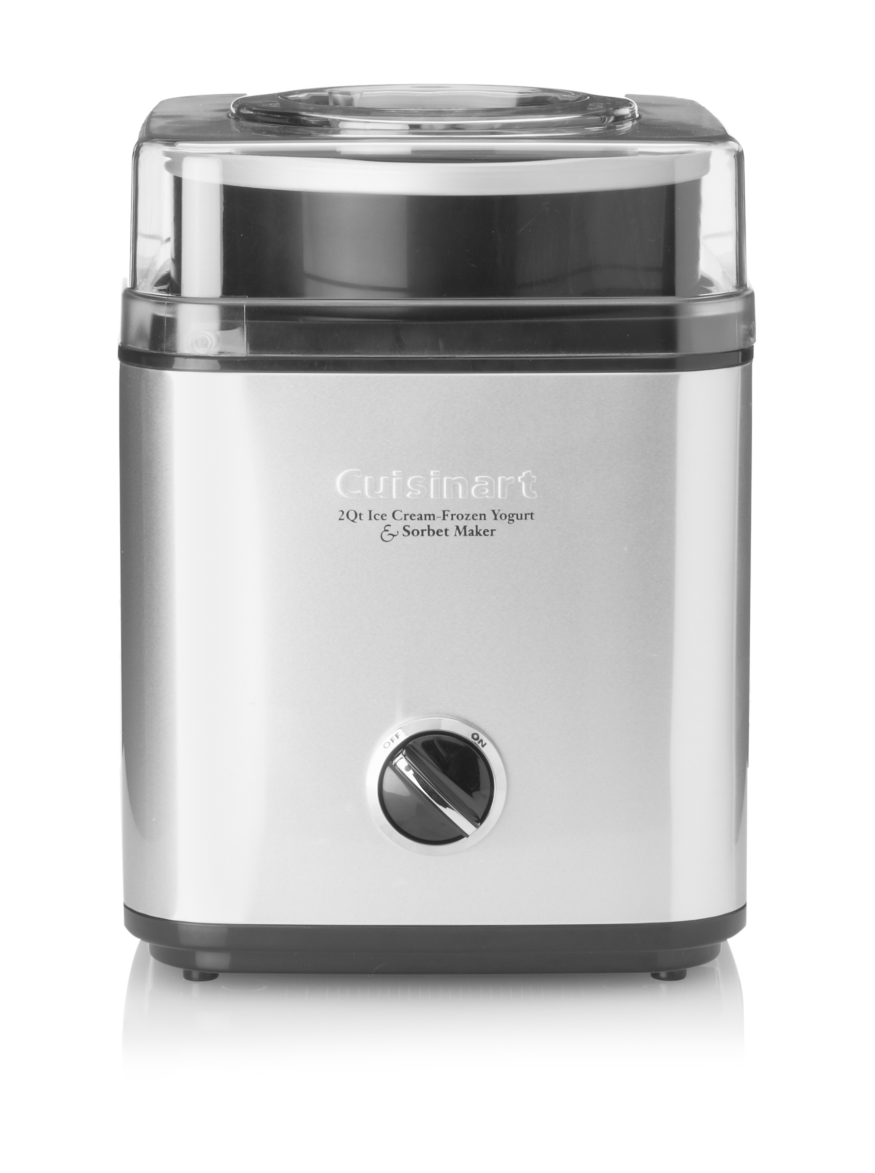 Cuisinart Pure Indulgence 2-Quart Automatic Frozen Yogurt, Sorbet, and Ice Cream Maker, Black