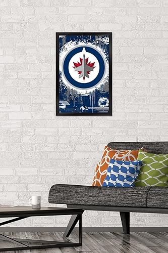 Miniatura 2 de Trends International NHL Winnipeg Jets - Póster de pared con logotipo Maximalist 23