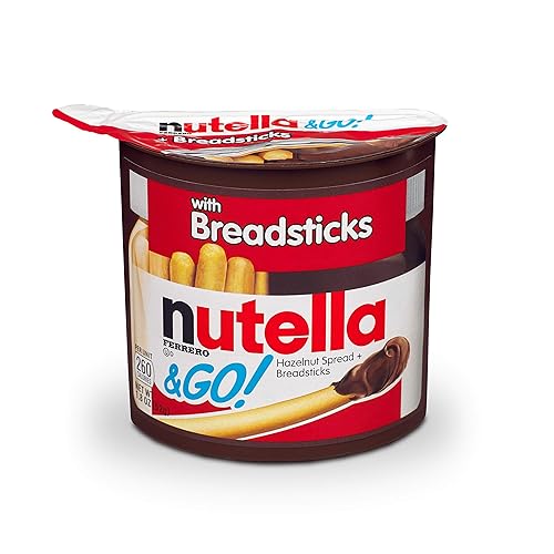 Miniatura 5 de Nutella and Go Snack Packs - Crema de chocolate con avellanas y palitos de pretzel, 1.9 onzas, paquete de 12 y Crema de chocolate con avellanas y