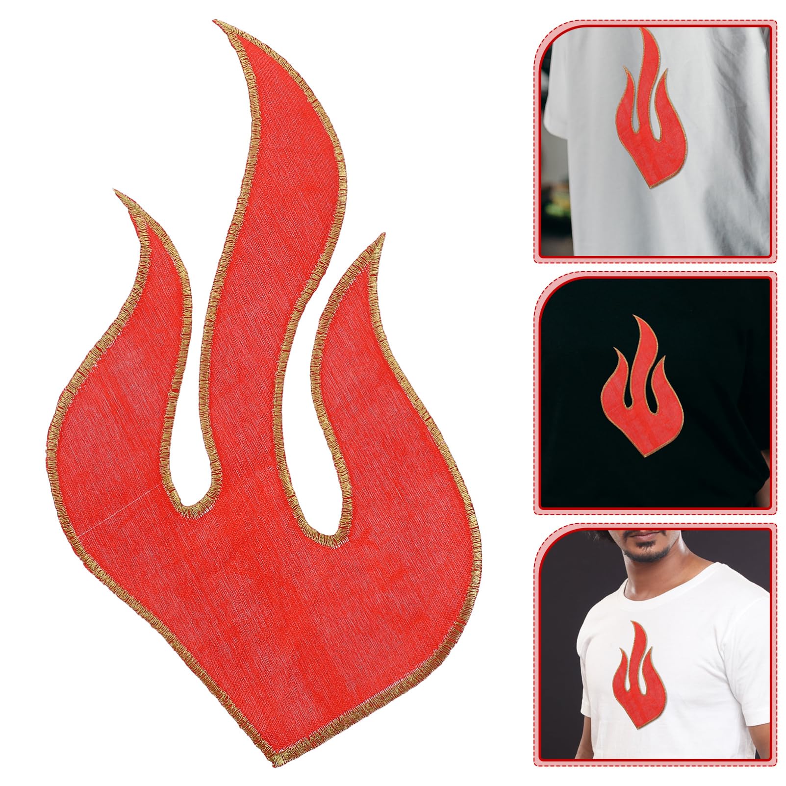 Uonlytech 5 Set Patches Termoadesivi Forma Per Abbigliamento Decorativi E Facili Da Applicare Per Pantaloni E Magliette 5 Pezzi*5
