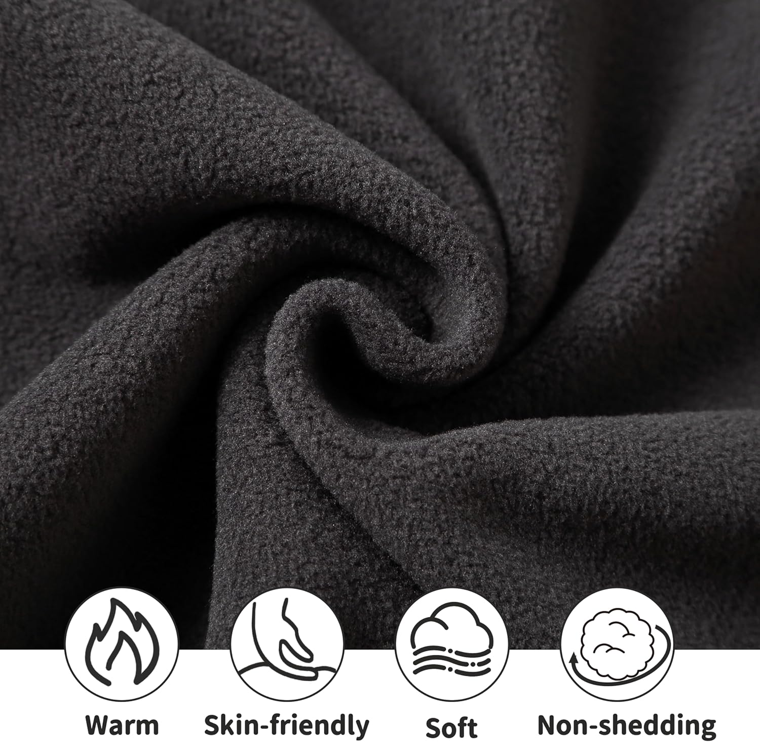 Baby Fleece Booties Newborn Unisex Booties Non-Slip Newborn Infant First Walkers Warm Shoes House Slippers for Baby Boys & Baby Girls Toddlers - Image 4