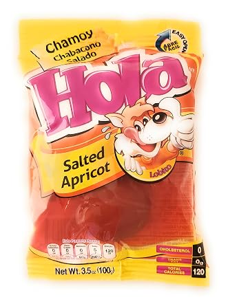 Hola Lobito, Saladulces, Salted Lemon Apricot, 1.2 Ounce