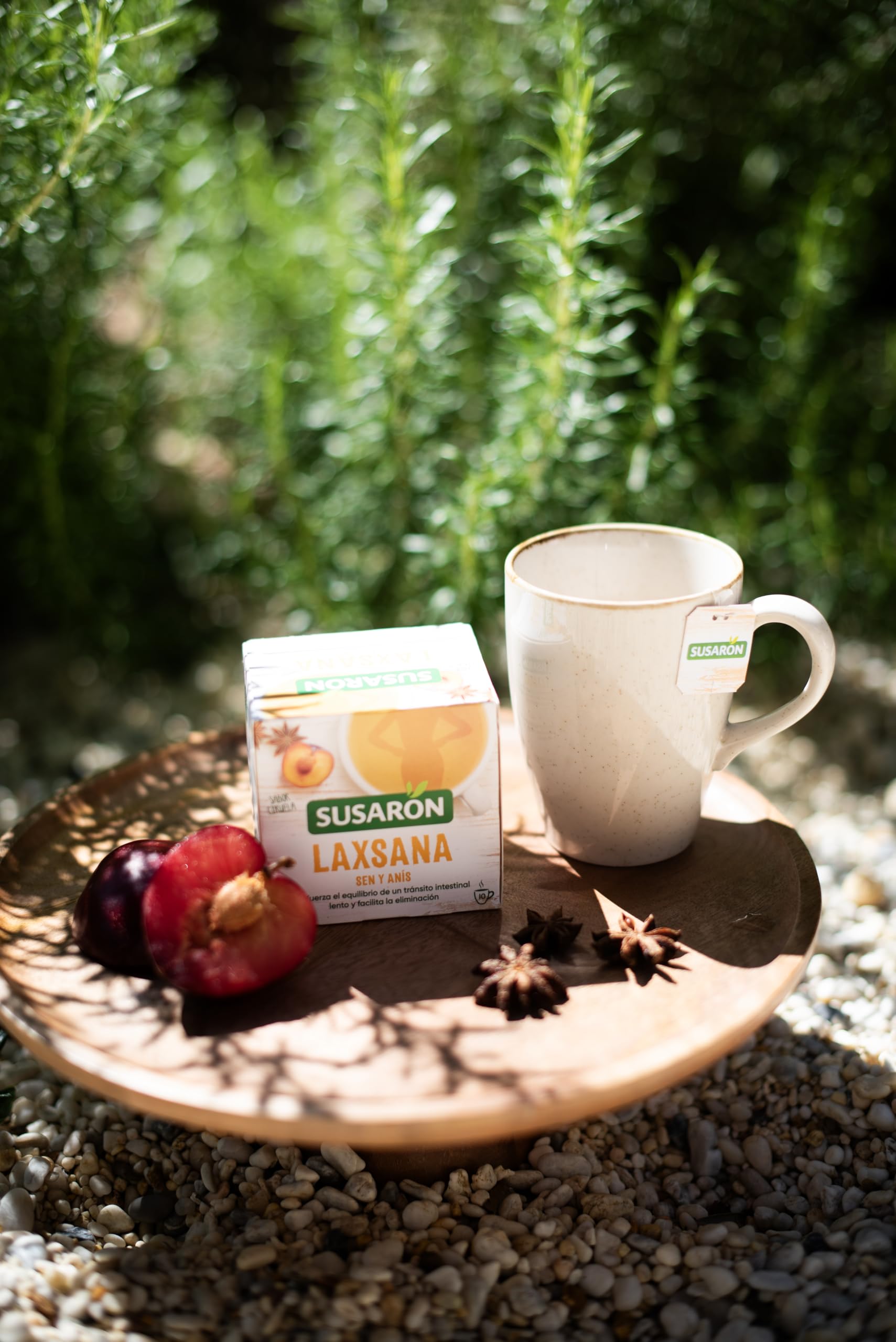 Susarón Infusión Laxsana Sen y Anís Sabor Ciruela Caja 10 bolsitas