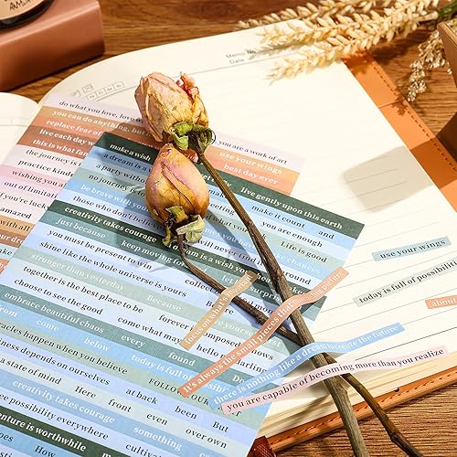 Miniatura 5 de 30 hojas de calcomanías de charla pequeña para diario, calcomanías de álbumes de recortes, calcomanías de sentimiento para álbumes de recortes,