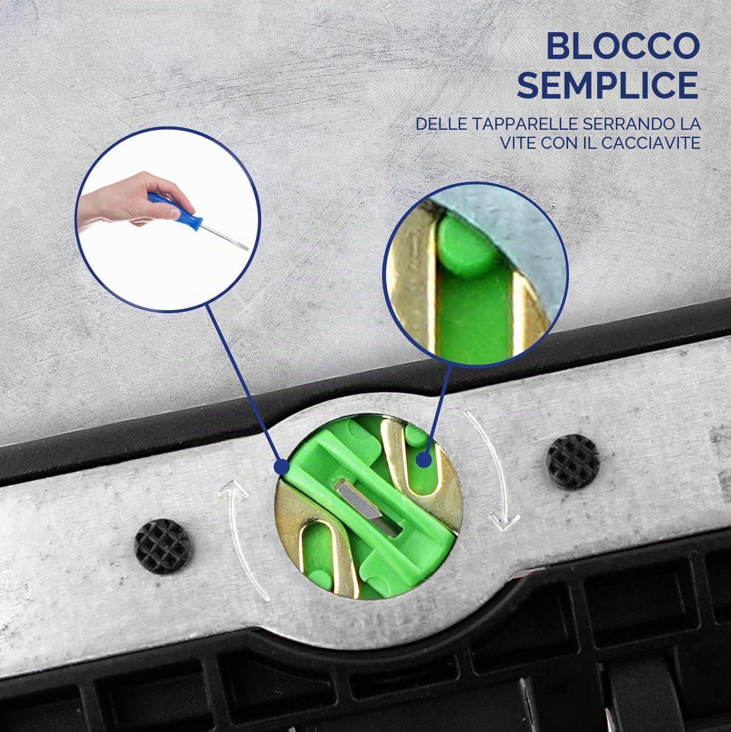 2 pezzi SecuBlock di Selve, protezione anti-intrusione per tapparelle – Fusibile a 3 maglie con connettori ad onda fissa – Blocco intrusioni per profondità della cassa: 185 – 210 mm