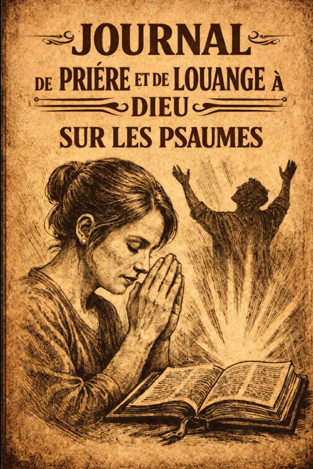 JOURNAL DE PRIÈRE ET DE LOUANGE À DIEUSUR LES PSAUMES: 150 entrées bibliques pour vous aider à louer Dieu chaque jour, à fortifier votre foi et à cultiver une vie de gratitude et de confiance.