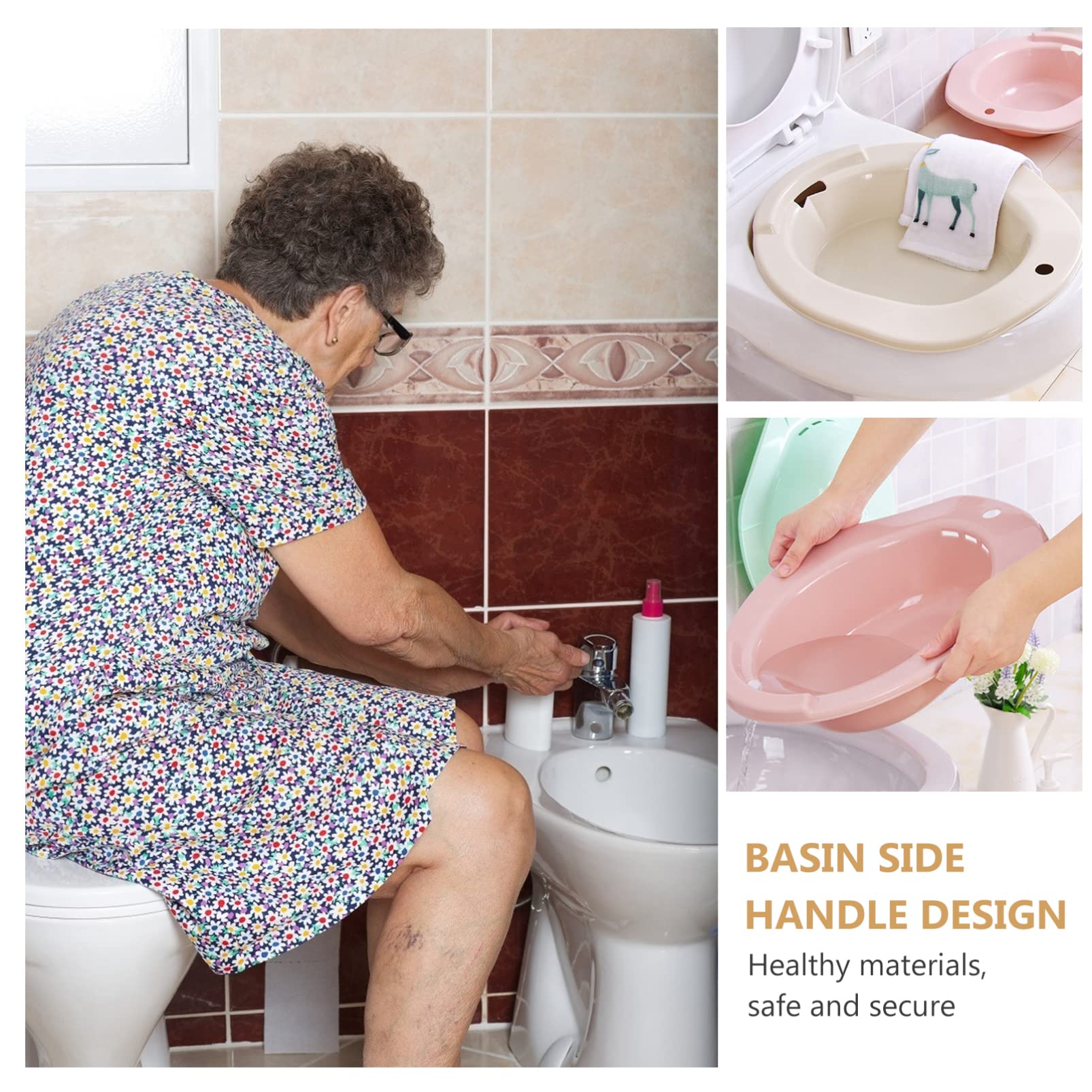 Ciieeo 1 Pc Bidé Baño De Asiento Perineo Baño De Asiento Posparto Palangana Postoperatoria Baño Equipo Lavabo De Cuidados Postoperatorios Cuenca Inodoro Páginas Enjuague
