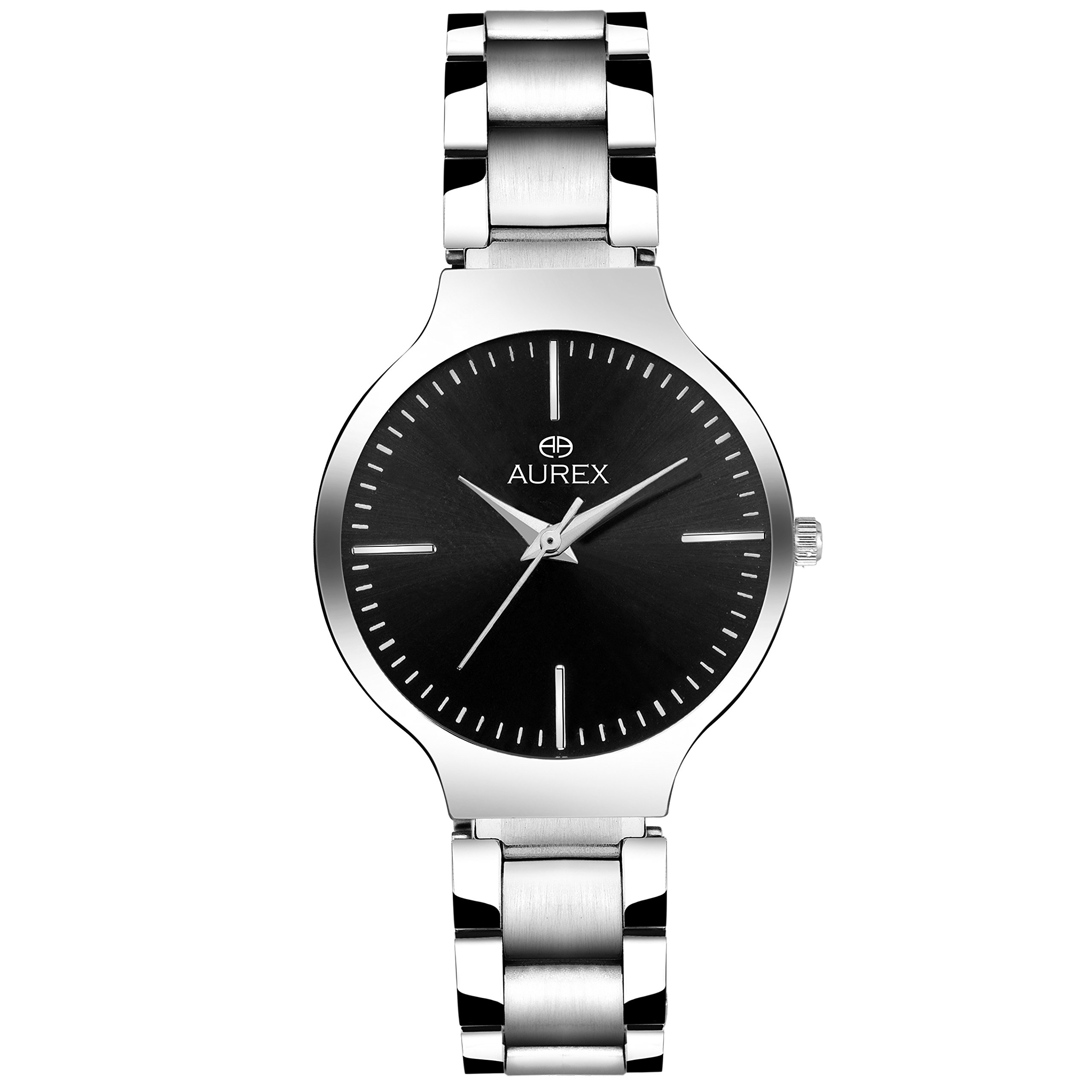 AUREX Analog Black Dial Womens Watch (AX-LR111-BKC) (B07C7YFCSR) Amazon Price History, Amazon Price Tracker