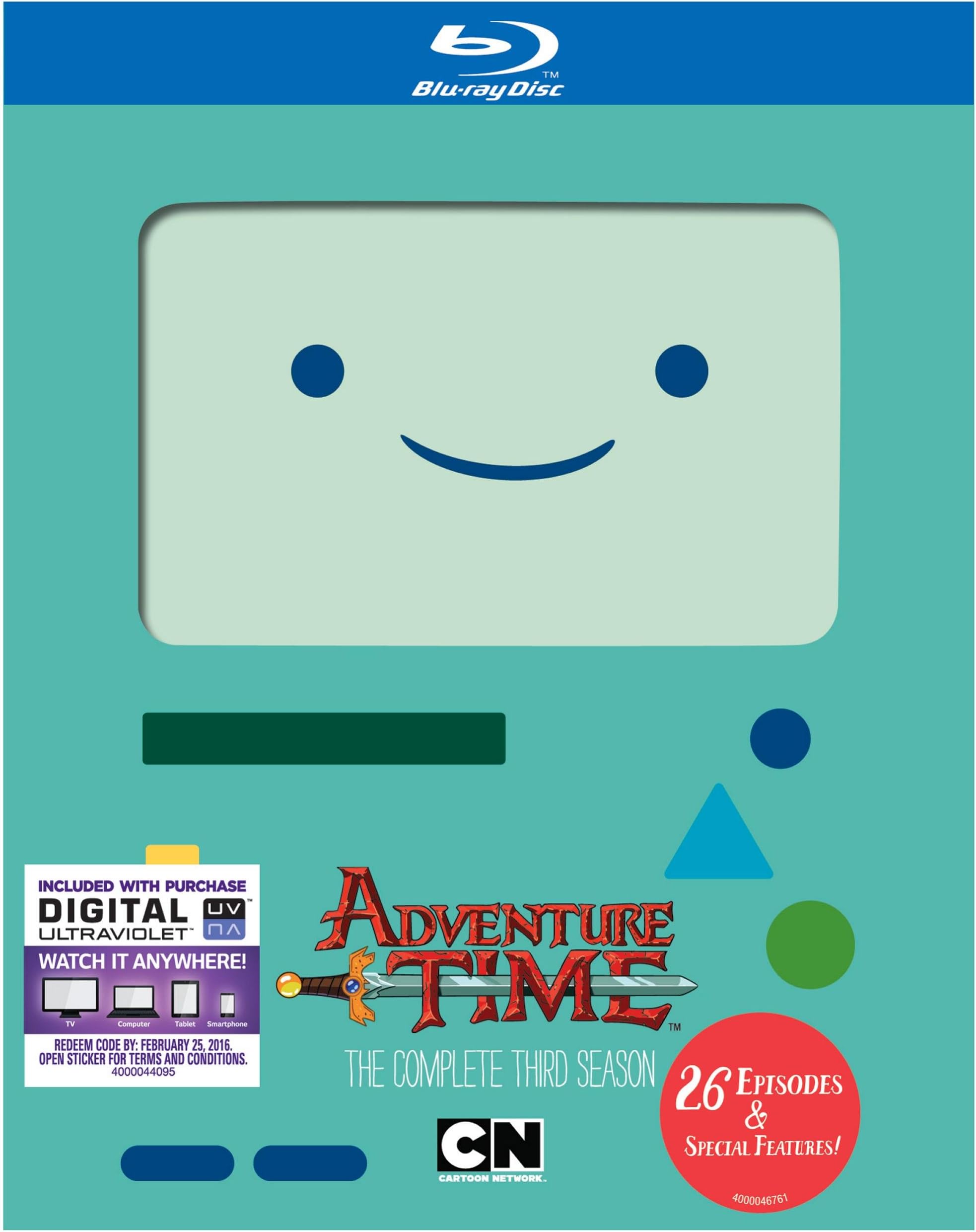 Cartoon Network: Adventure Time The Complete Third Season (Blu-ray)