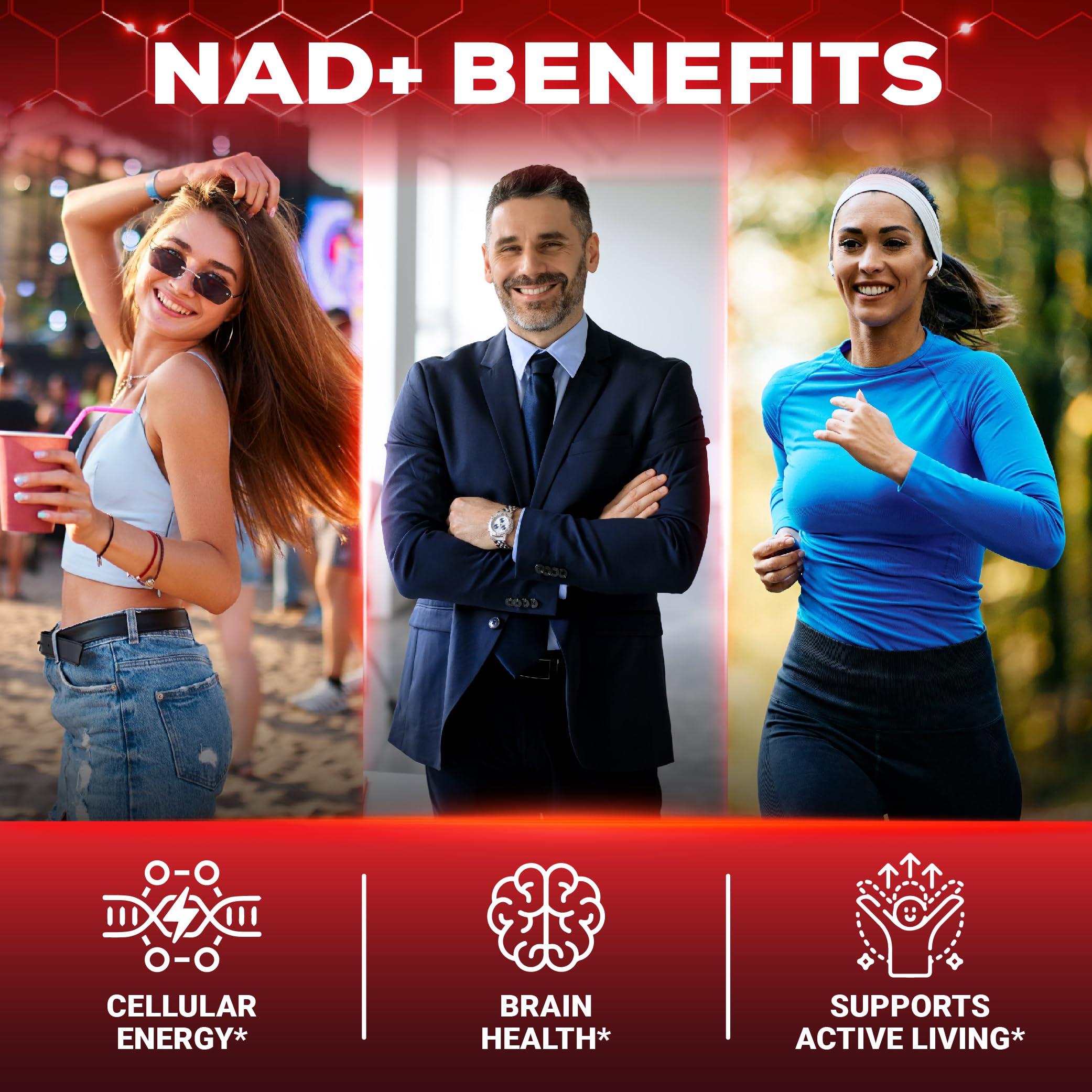 NAD+ Supplement Liquid Drops - 9in1 with Nicotinamide Riboside, Resveratrol, Quercetin, TMG Trimethylglycine, Fisetin, Co Q10, PQQ, and Black Pepper - 30ml 1 Fl Oz — Amazon image 4