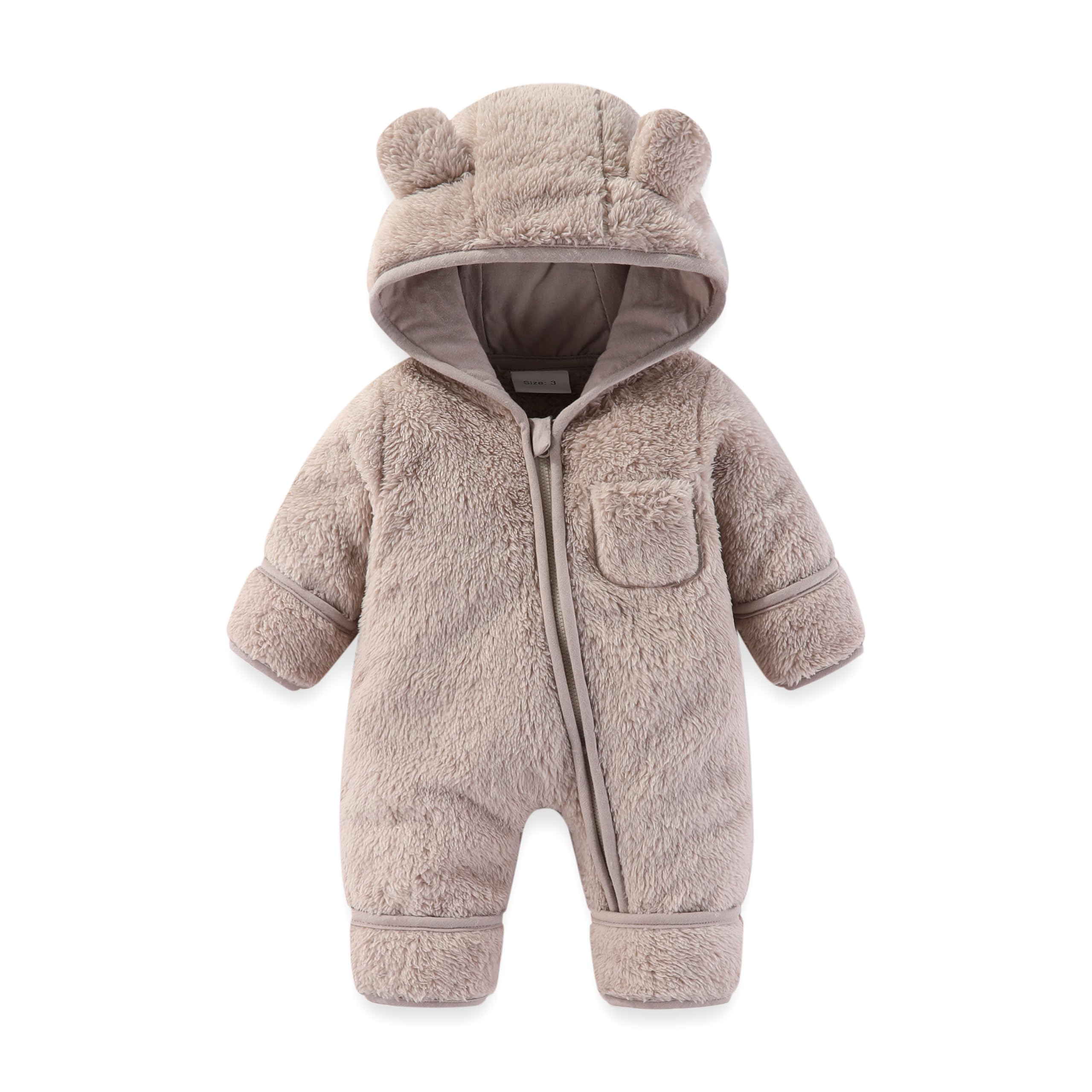 Newborn Baby Bear Outfit (0-3M)