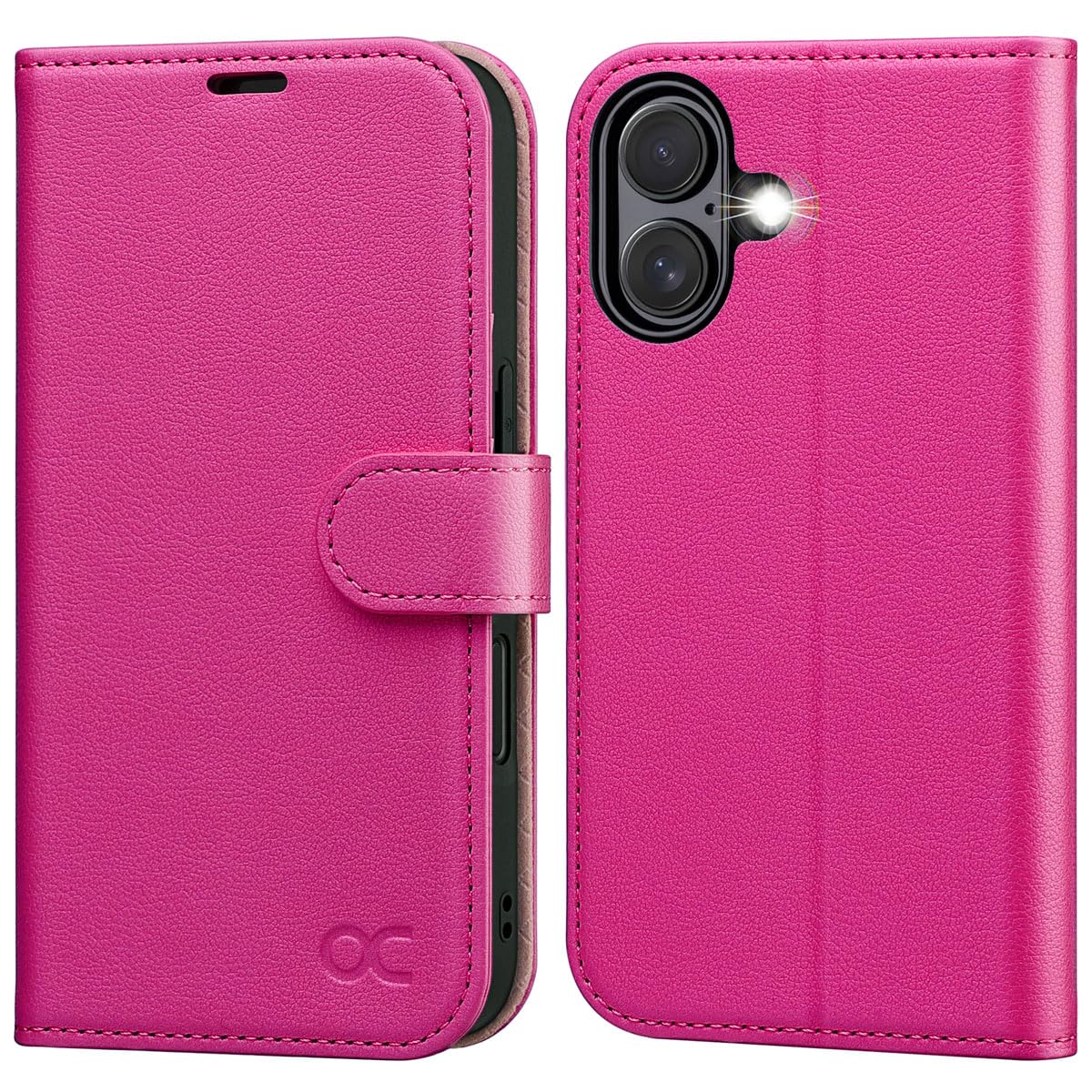 Amazon.com: OCASE for iPhone 17 Wallet Case, PU Leather Flip Cover