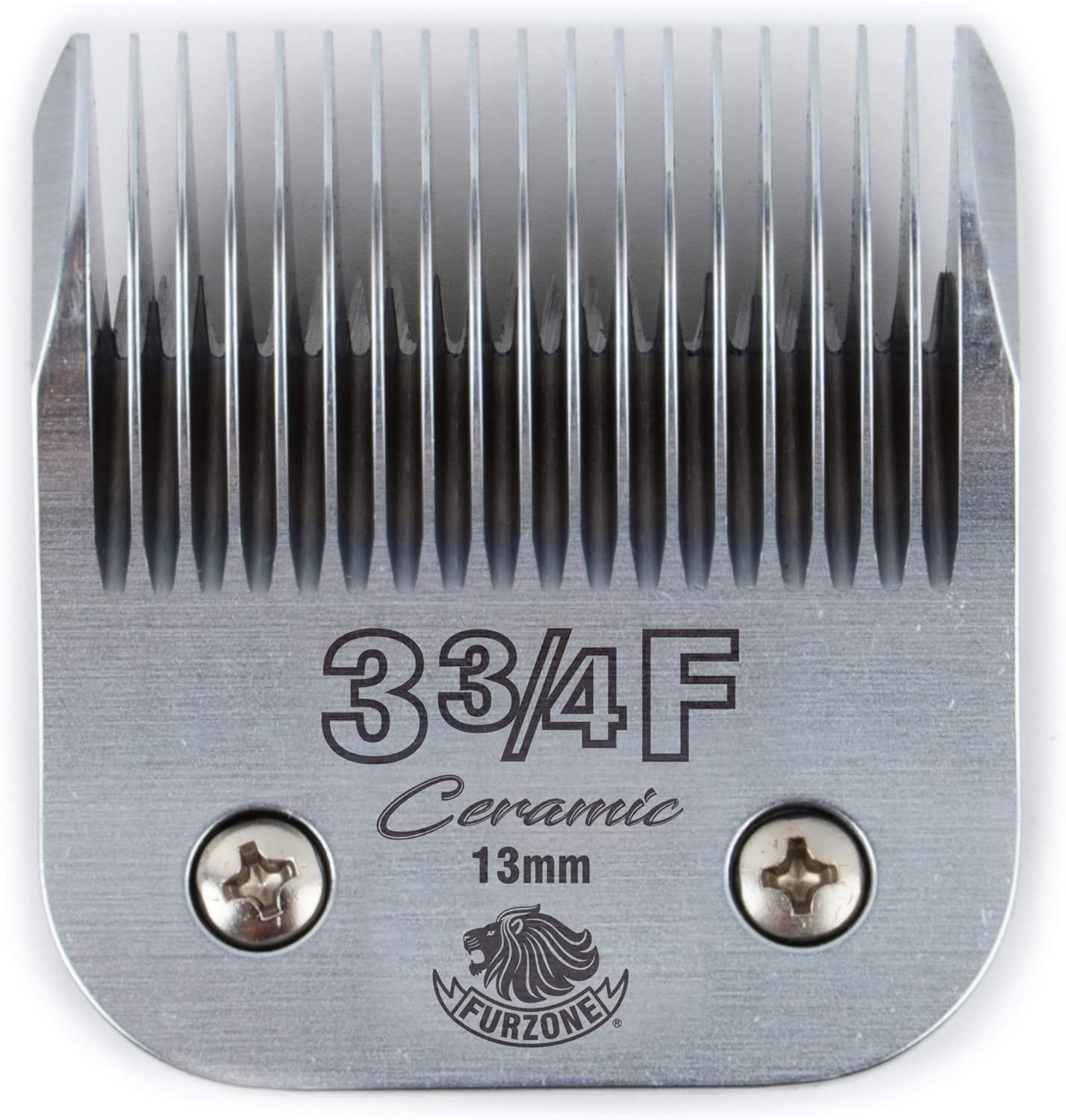 FURZONE Detachable Ceramic Blade - Size 3 3/4F Blade 1/2", Made of High-Tech Ceramic Materials, Compatible with Most Andis, Oster, Wahl A5 Clippers