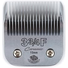 FURZONE Detachable Ceramic Blade - Size 3 3/4F Blade 1/2", Made of High-Tech Ceramic Materials, Compatible with Most Andis, Oster, Wahl A5 Clippers