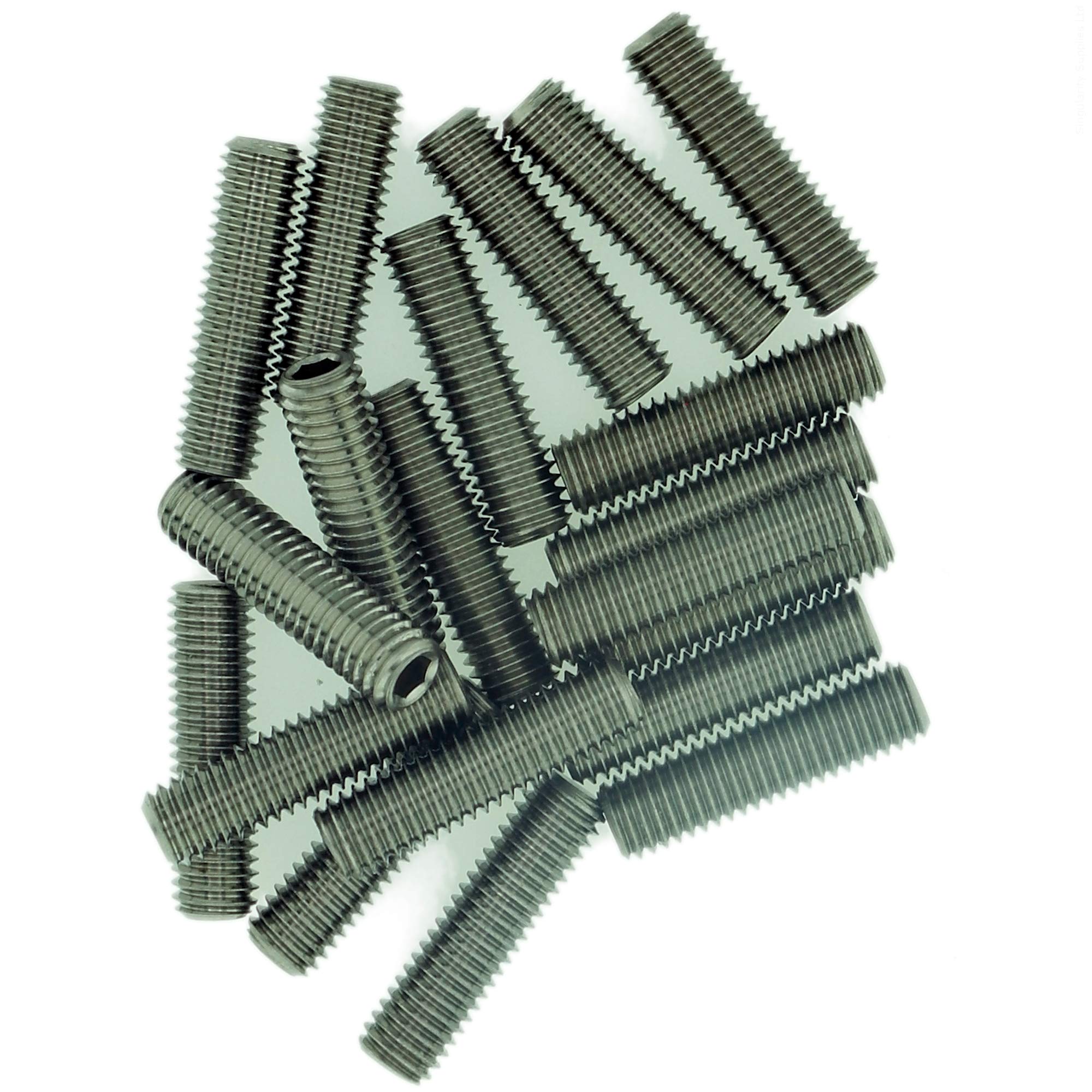 Vis Sans Tête M4 X 3 STHC - Acier à Bout Plat - Six Pans Creux - Lot Neuf