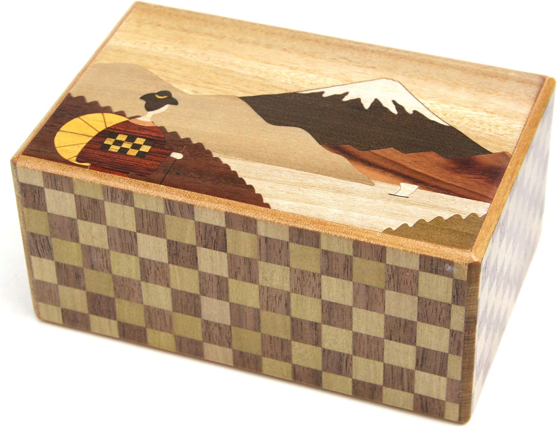 Japanese Puzzle Box 21steps FUJIYAMA
