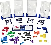 Vista 7 de Spin Master Games, Tetris: The Board Game, Play The Classic Puzzle Game Tetris in Real Life, Multiplayer Head-to-Head Puzzle Challenge, 2-4 Players