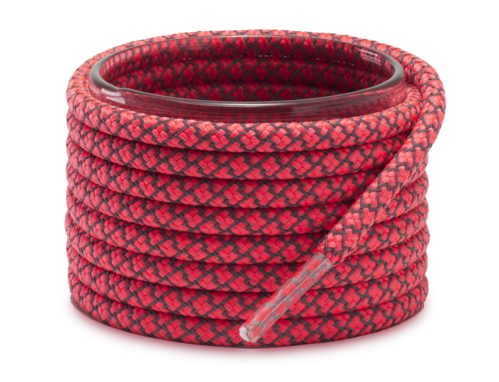 Shoemate [2 Pair Pack] Stylish Reflective Round Shoelaces for Sneakers, Athletic Shoes and Running Shoes