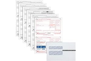 TOPS W2 Forms 2020; Tax Forms Kit for 26 Employees