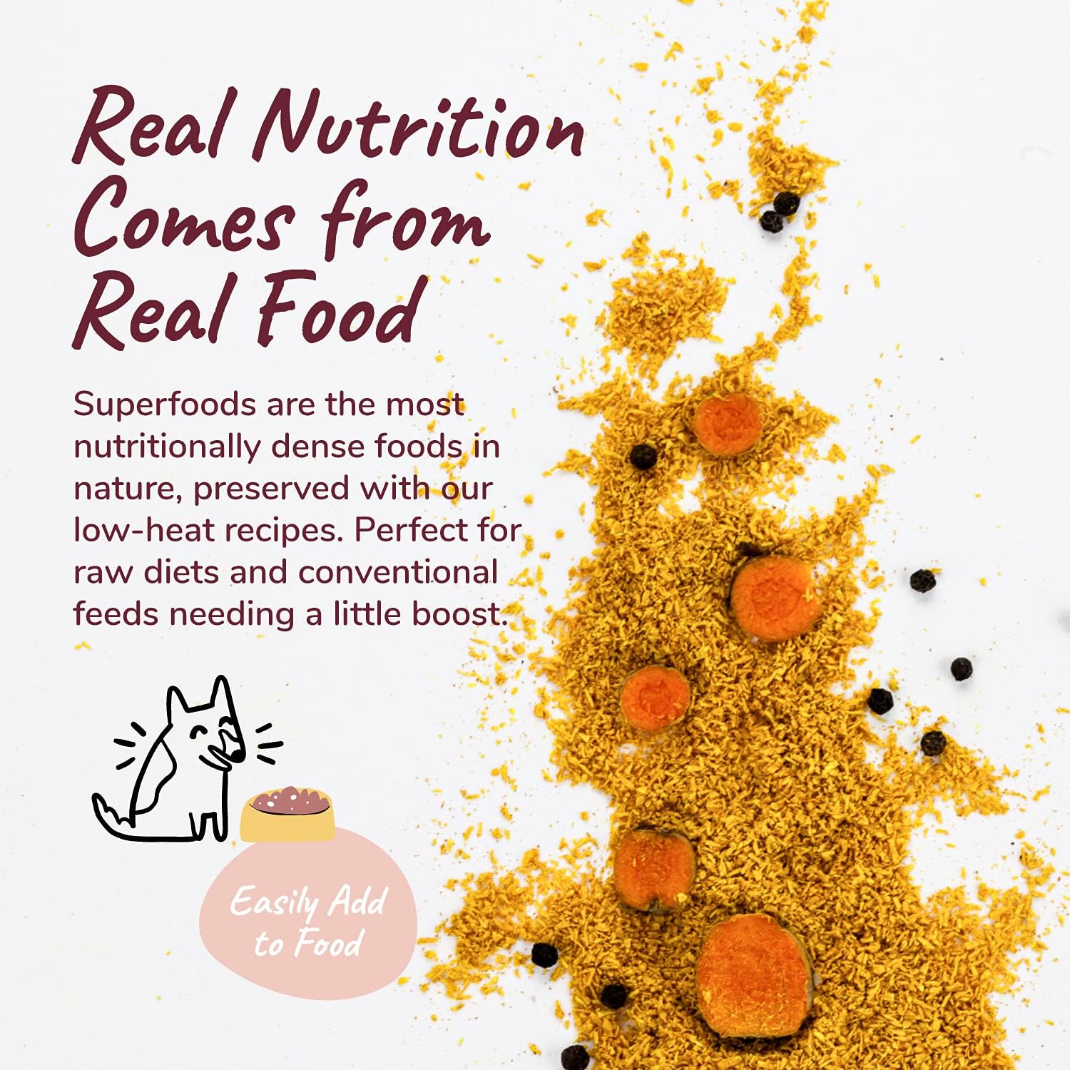 kin+kind Organic Hip & Joint Supplement for Dogs & Cats - Vet Formulated with Turmeric, Black Pepper & Coconut - Natural Supplement for Dog & Cat Joint Support & Health - Made in USA : Pet Supplies