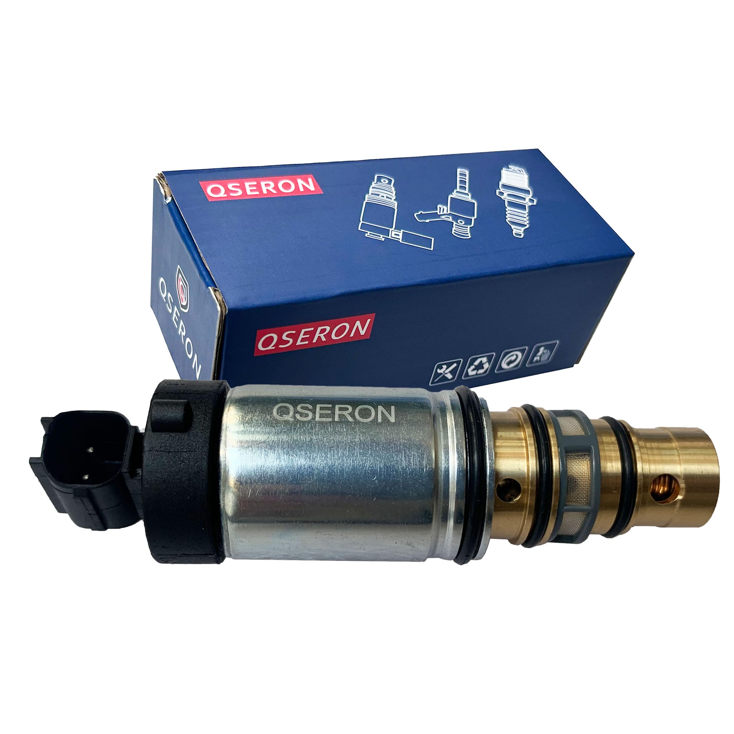 Elettrovalvola Compressore AC Auto - Compatibile Con Sanden PXE16 PXE14 E Modelli VW/Audi