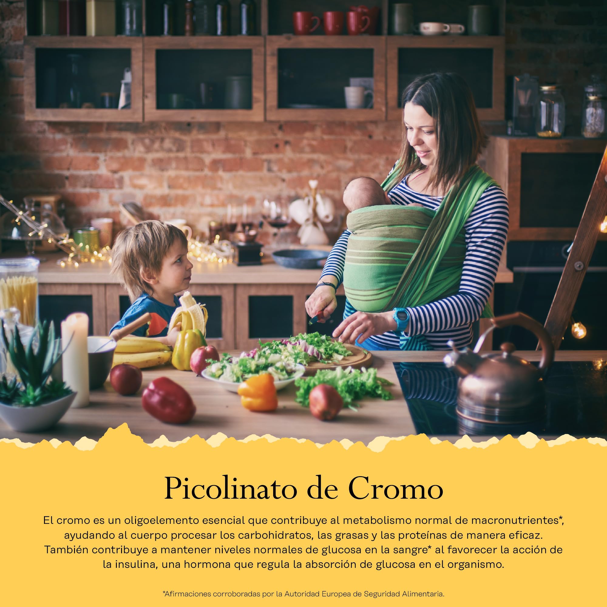 Picolinato de cromo de 200 mcg, 100 cápsulas veganas, suplemento de cromo de alta tasa de absorción, verificado en laboratorio Solaray