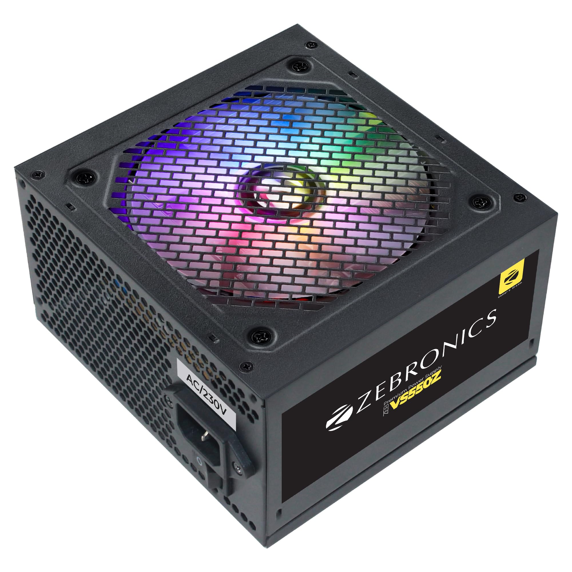 Zebronics Premium SMPS Power Supply with 120mm Silent Fan at ₹2,150 – Amazon