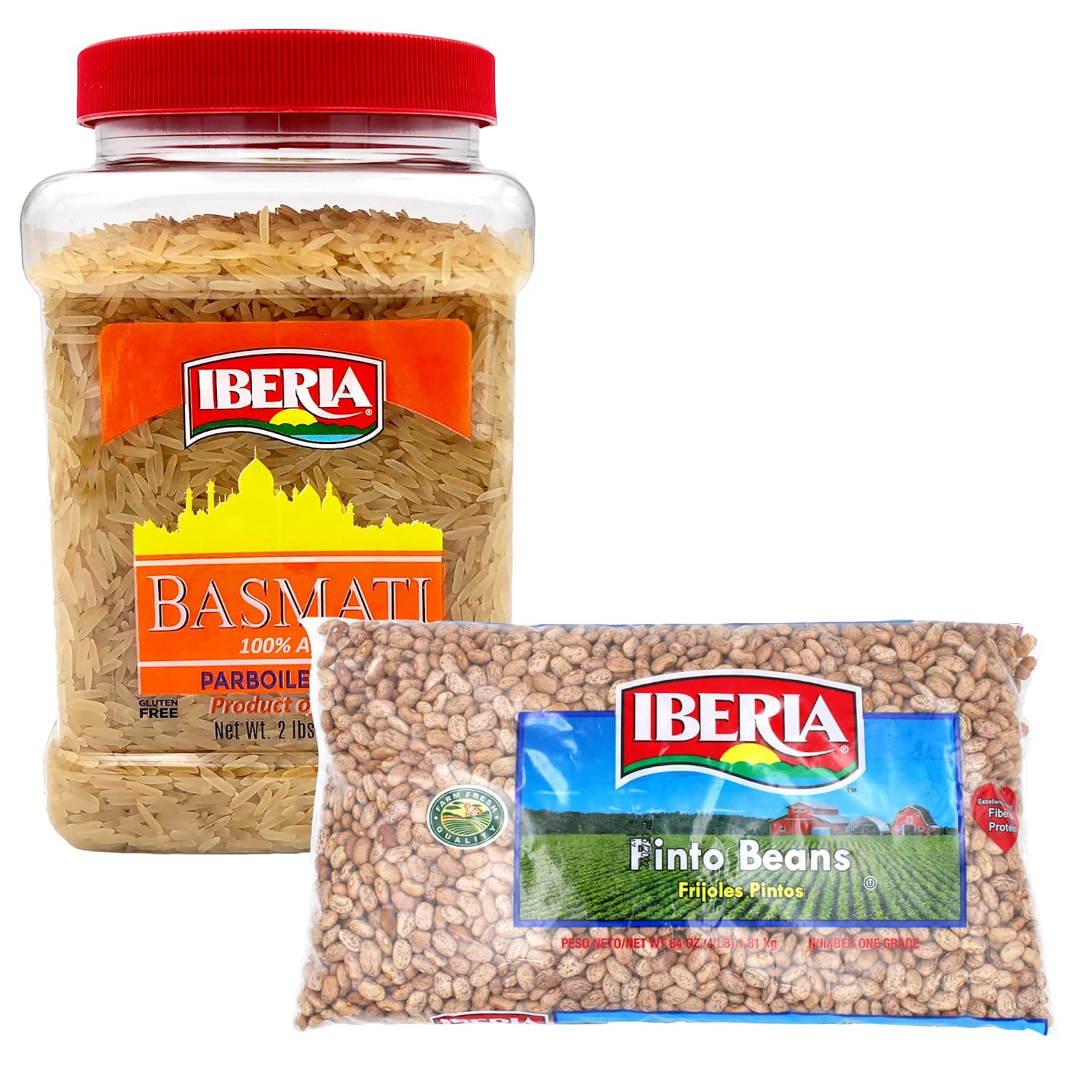 Iberia Parboiled Basmati Rice, 2 lb. + Iberia Black Beans 4 lb. Bundle image 4