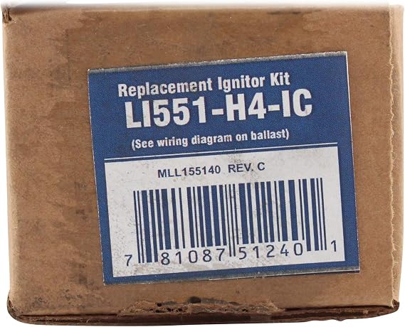 Advance LI551-H4-IC Replacement HPS Ignitor, 100W