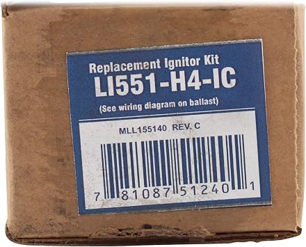 Advance LI551-H4-IC Replacement HPS Ignitor, 100W
